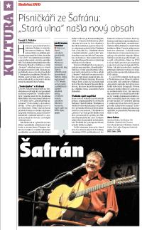 Písničkáři ze Šafránu: &bdquo;Stará vlna&ldquo; našla nový obsah